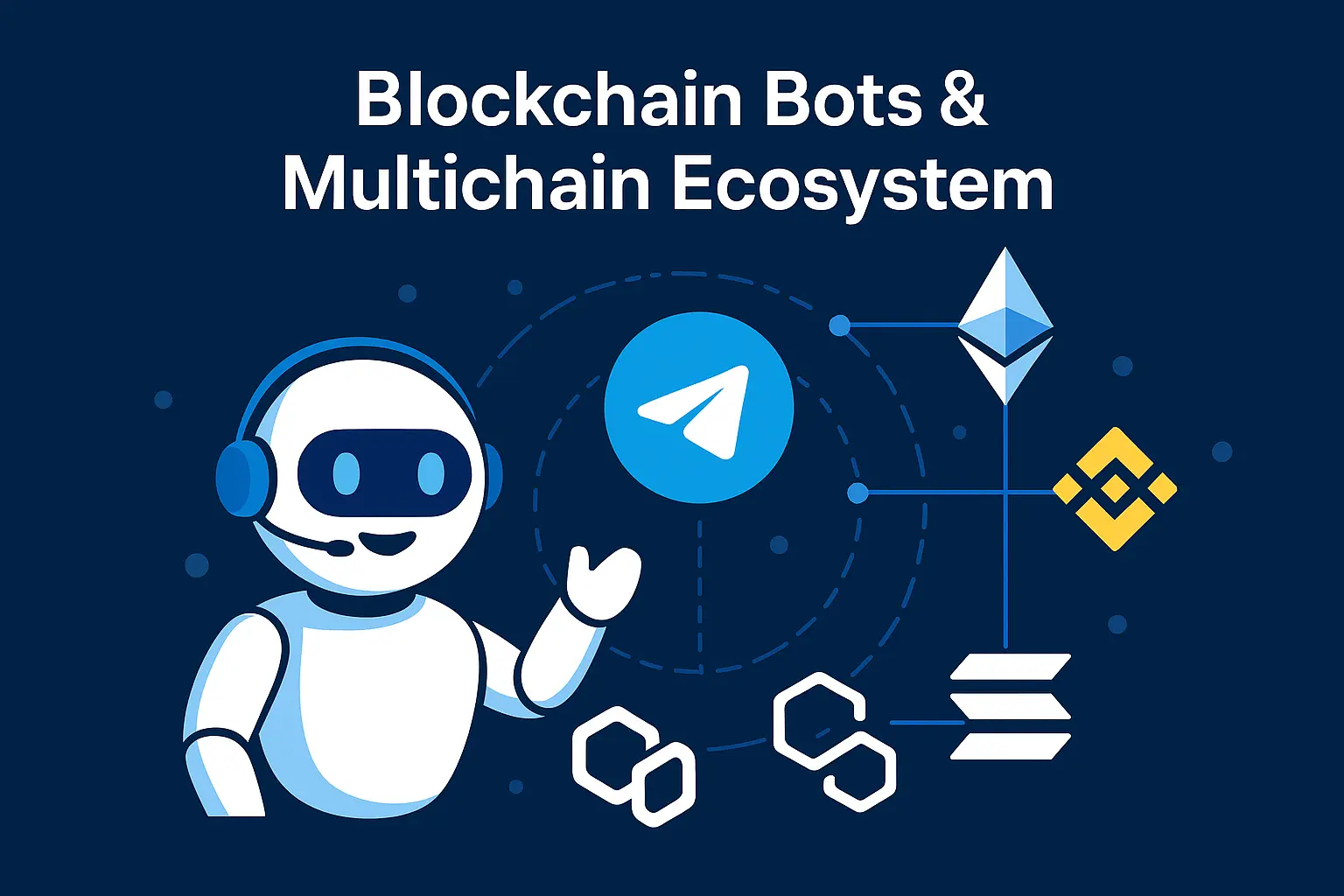 Telegram bot blockchain integration